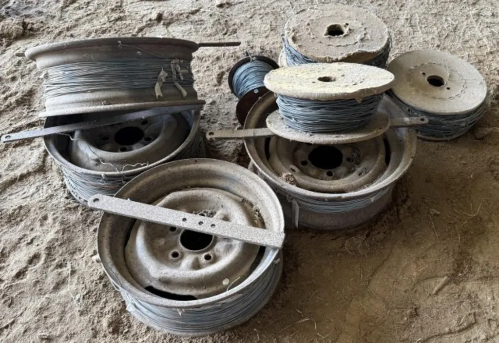 9+/- Misc. Rolls of Wire