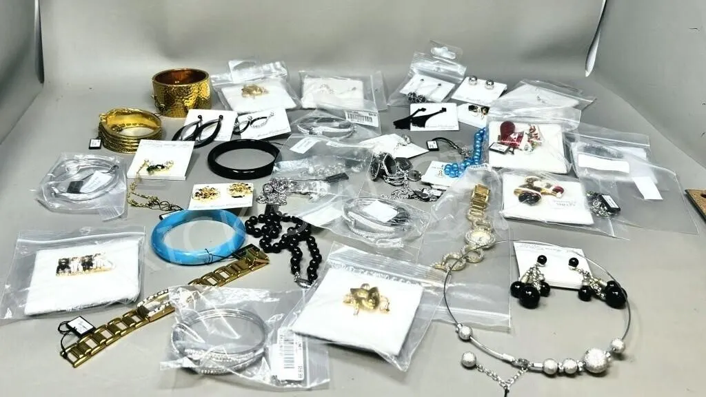 collection of mostly Fifth Avenue costume jewelry