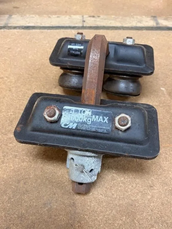 1-Ton Manul Push Beam Trolley