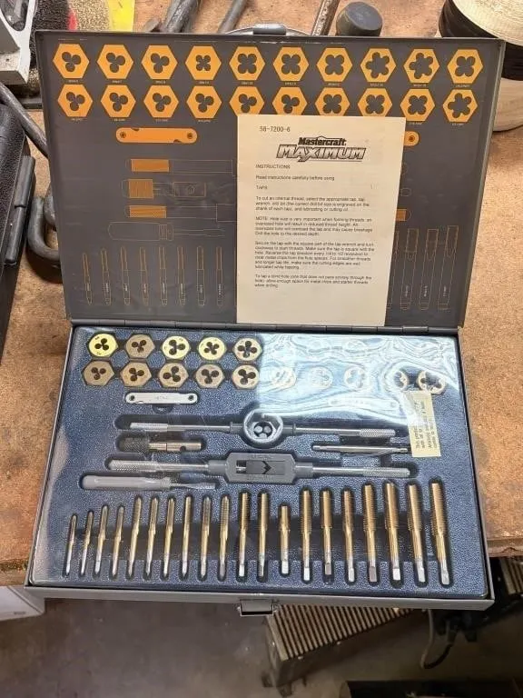 Mastercraft Tap & Die Set