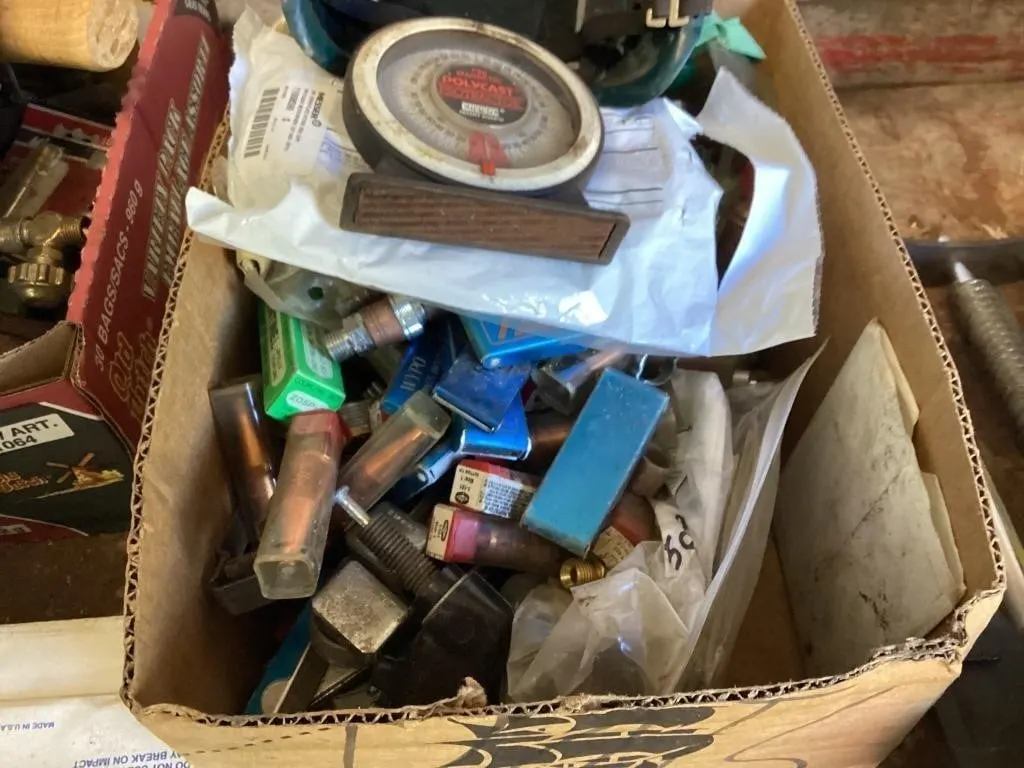 Box of Welding Supplies