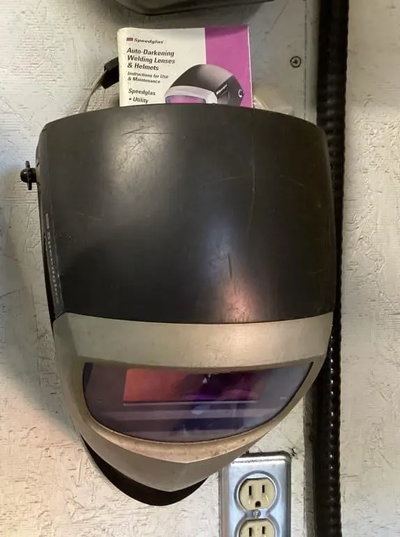 Two welding helmets- 1 auto-darkening