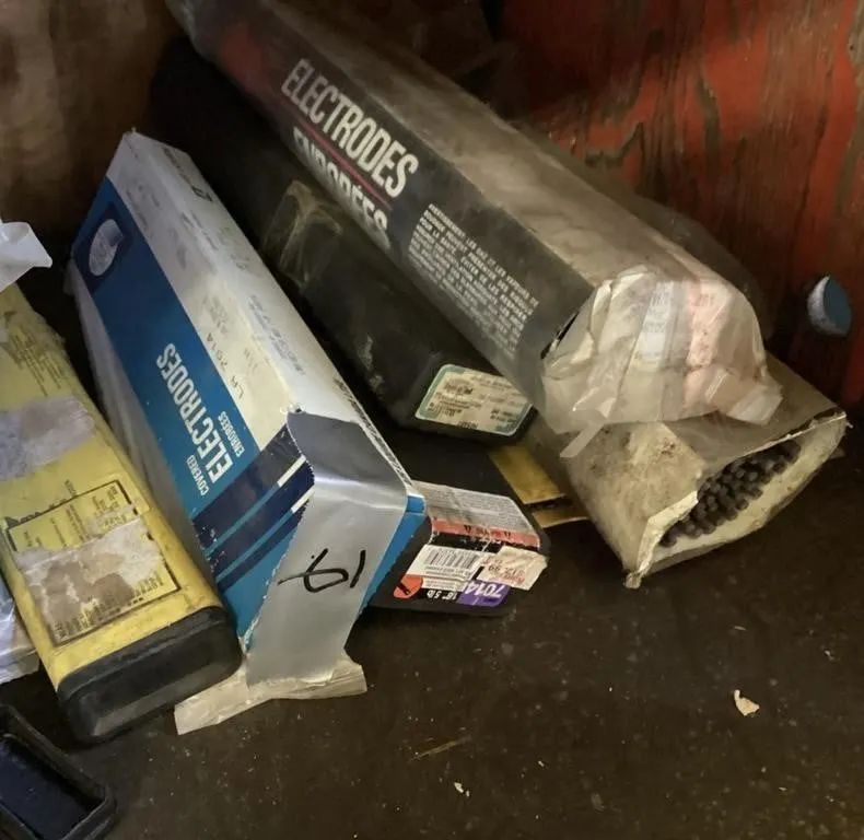 Bundle of coated bronze rods and