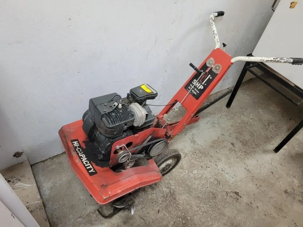Hi Capacity. 5hp. 24 inch. Roto tiller