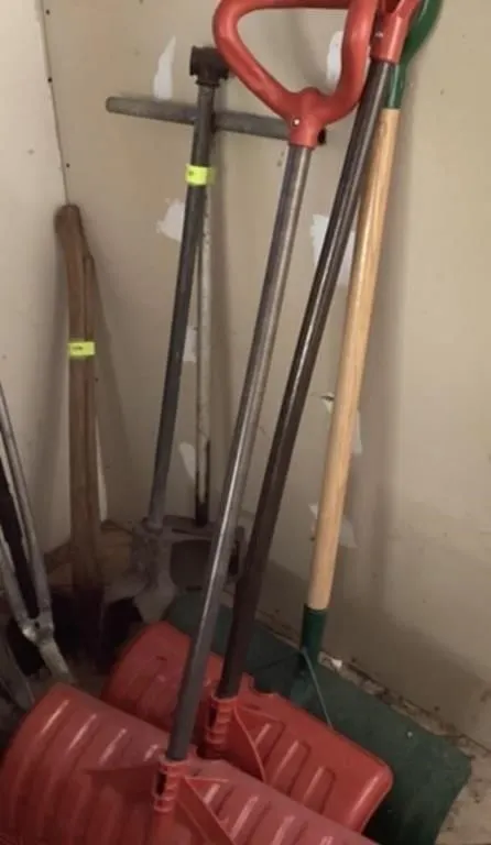 3 Good Quality Snow Shovels- Like new