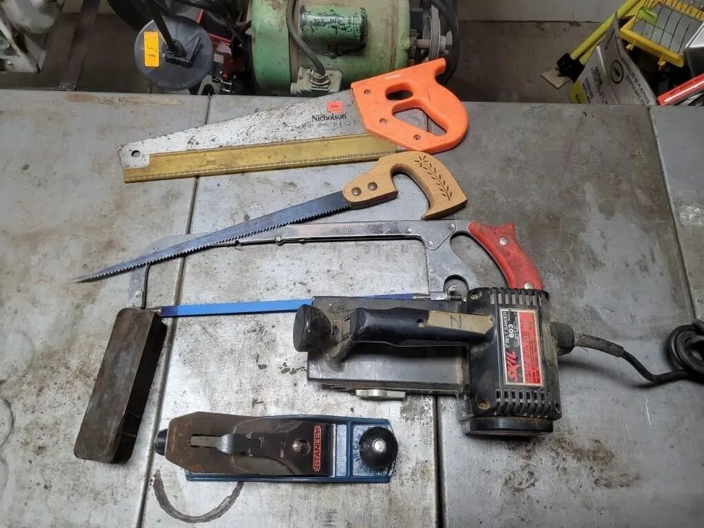 9" Stanley Hand Pane , Skill 3" Belt Sander