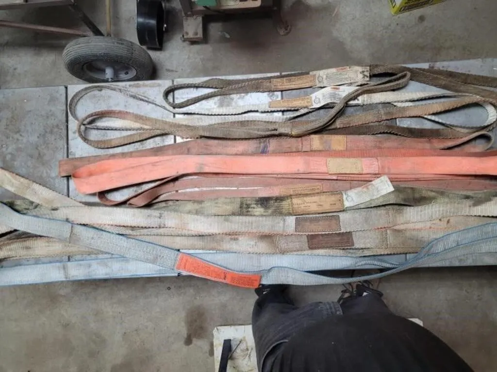 Assorted Lengths of Slings 8' & 4'