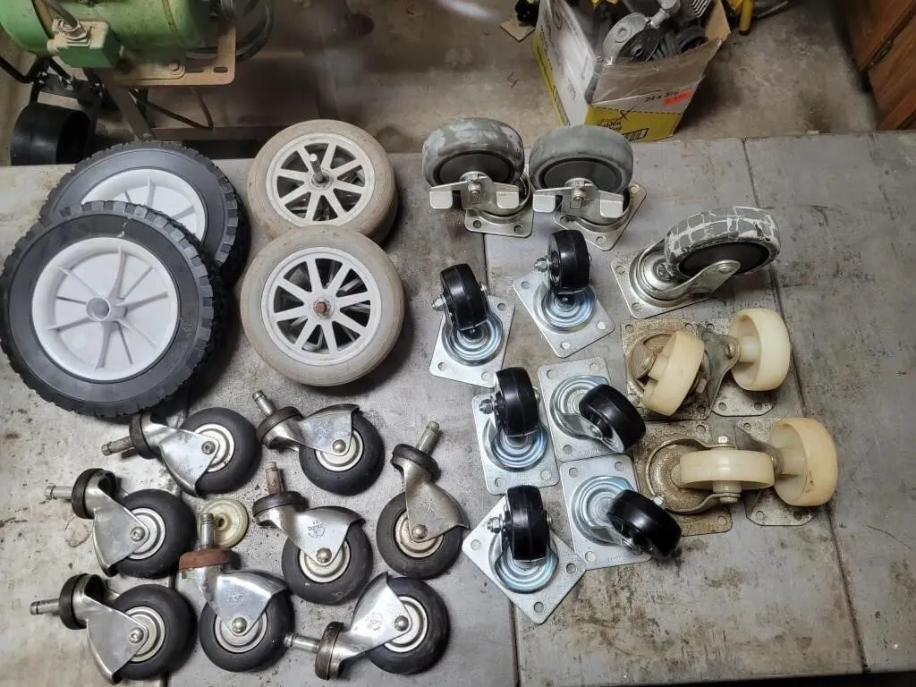 Assorted Castor wheels