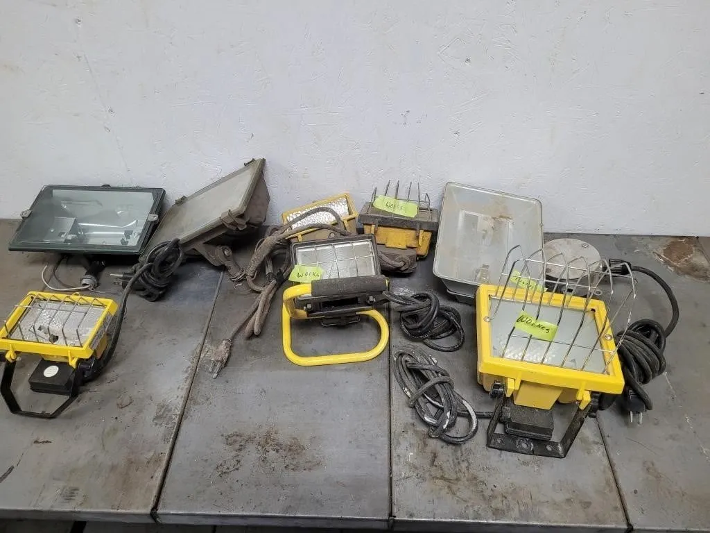 Various Halogen Lights some work others for
