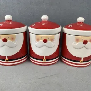 Santa Cookie Jars