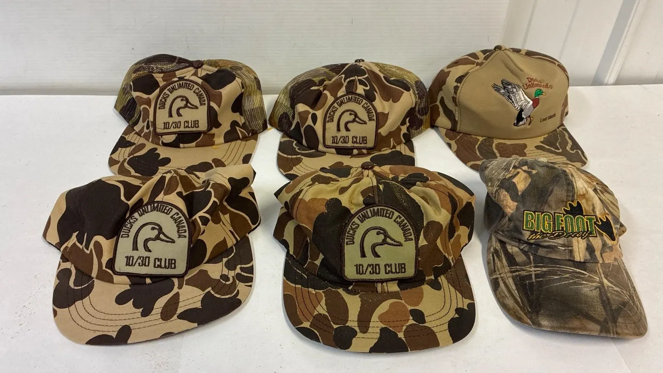 Ducks unlimited Caps. Various conditions