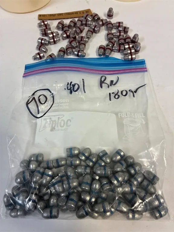 401 Cal. 114 Bullets. 70 and 44