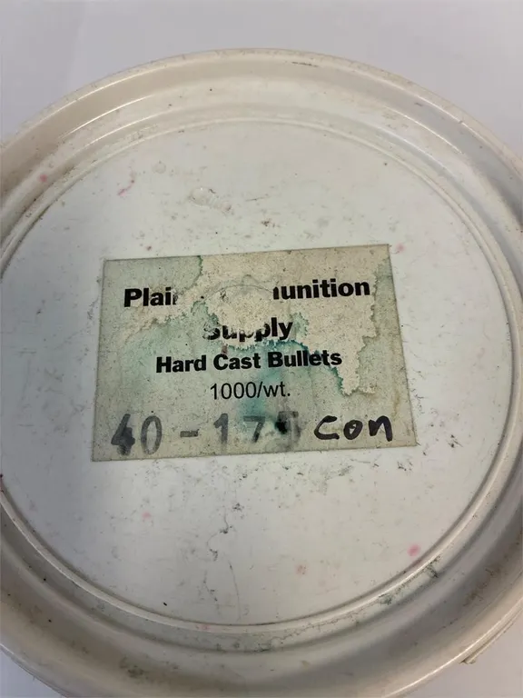 40 Cal. 1000wt Hard Cast Bullets unopened