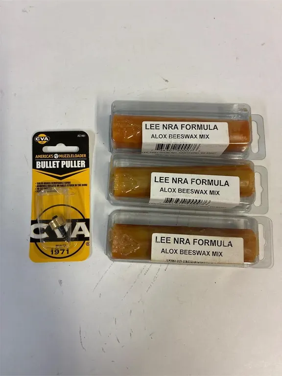Bullet Puller and beeswax. Unopened