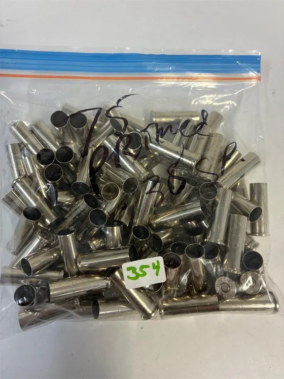 75 primed 38 Special Nickel casings
