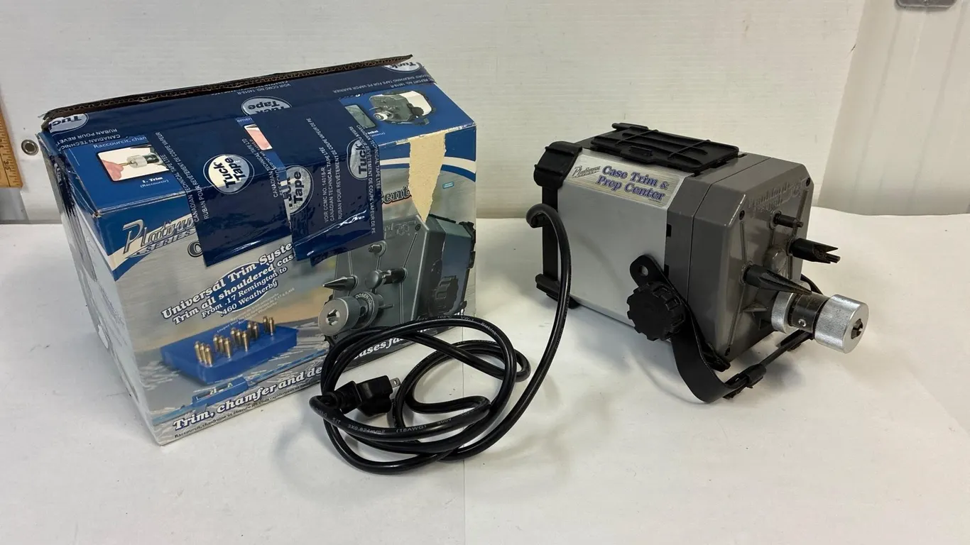 Case trim & prep centre. Electric. Works.