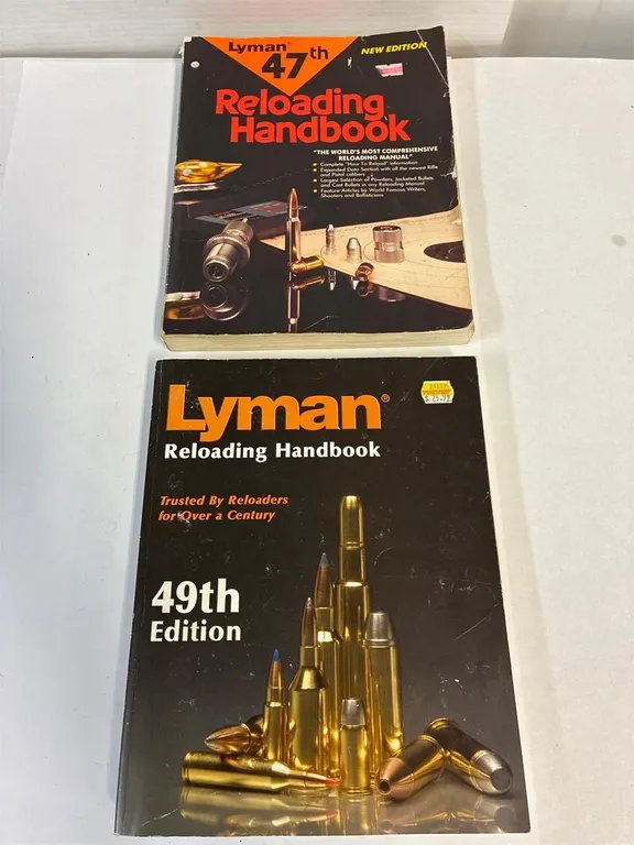 Lyman Reloading Handbooks.
