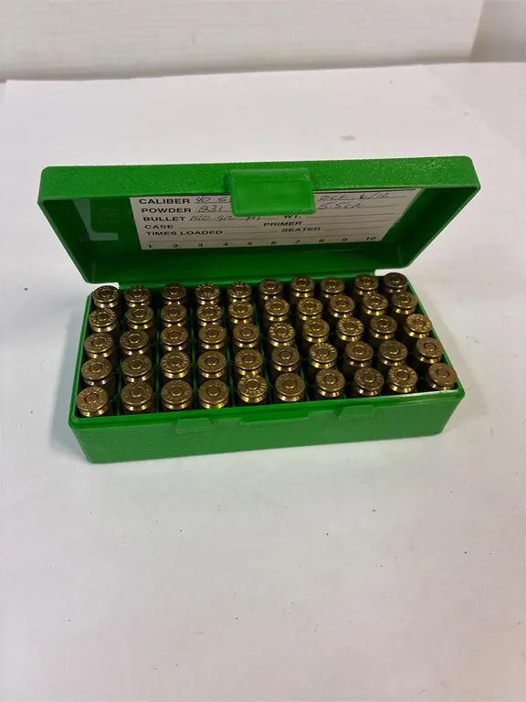 40 S&W Cal, 50 Cartridges