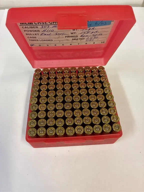 357 Mag Cal, 100 Cartridges