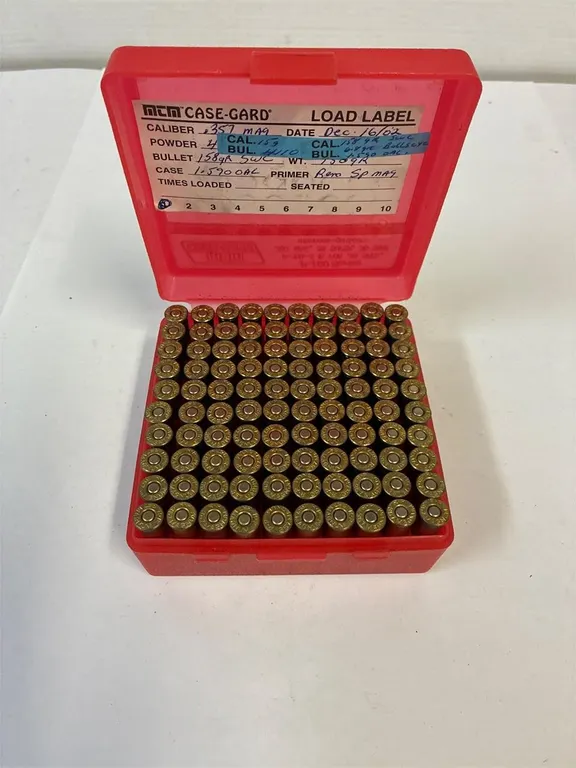 357 Mag Cal, 100 Cartridges