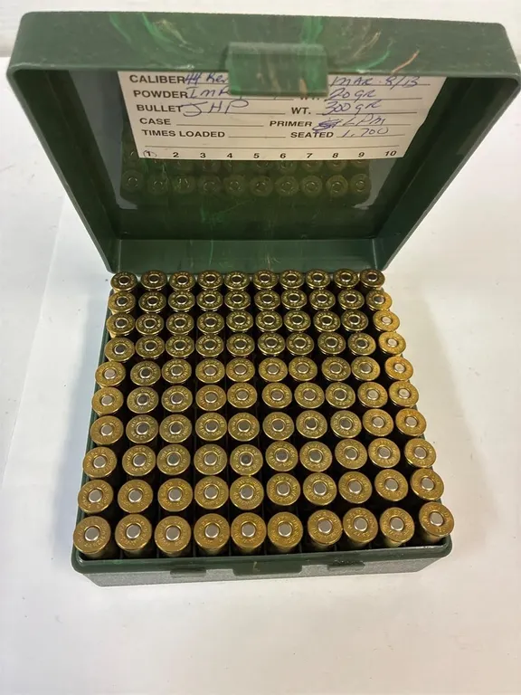 44 REM, Mag, 100 Cartridges