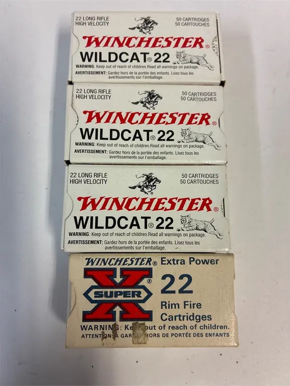 Winchester 22LR & L cal. 200 cartridges