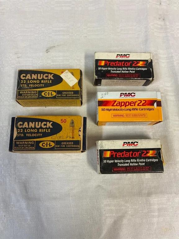 Canuck & PMC Collector Ammo Boxes