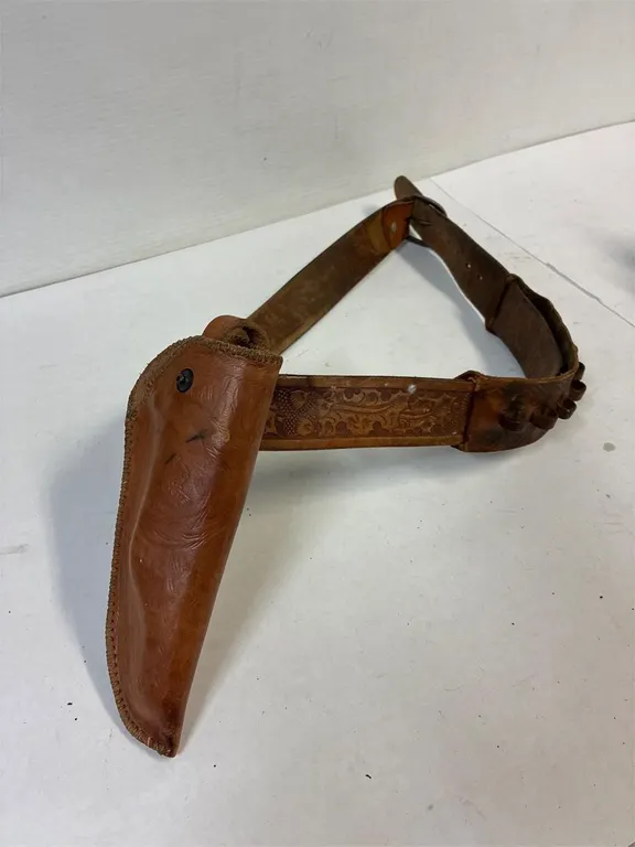 Leather Holster gun belt