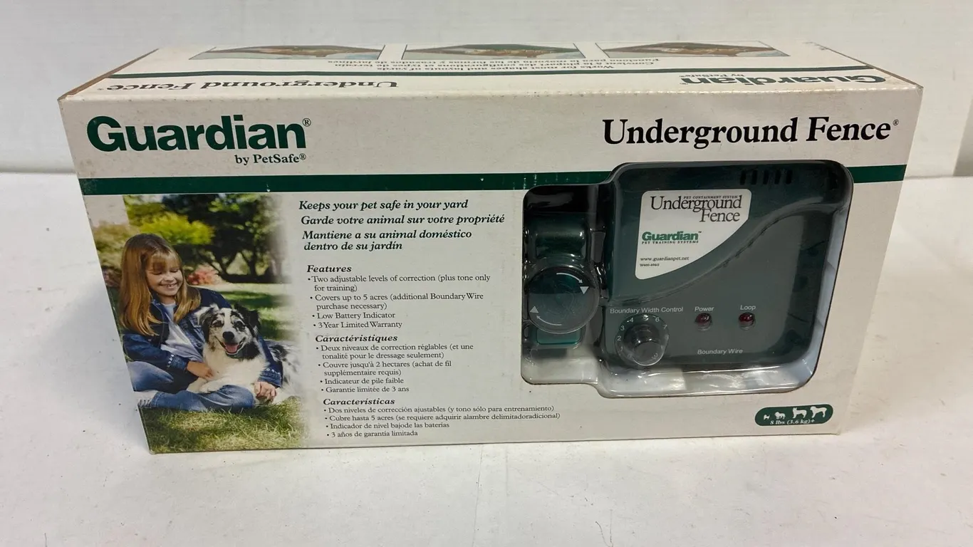 Guardian underground pet fence Unused