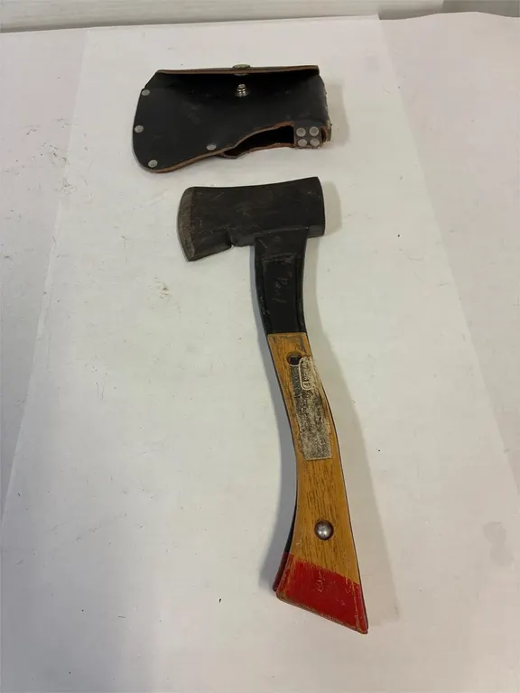 Hatchet with sheath