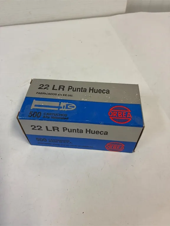 22 LR Cal. 500 Cartridges full case