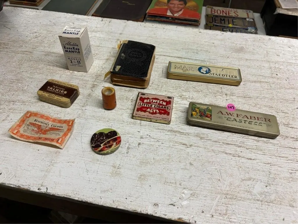 Misc Advertisement Lot, Bible, Coupon etc