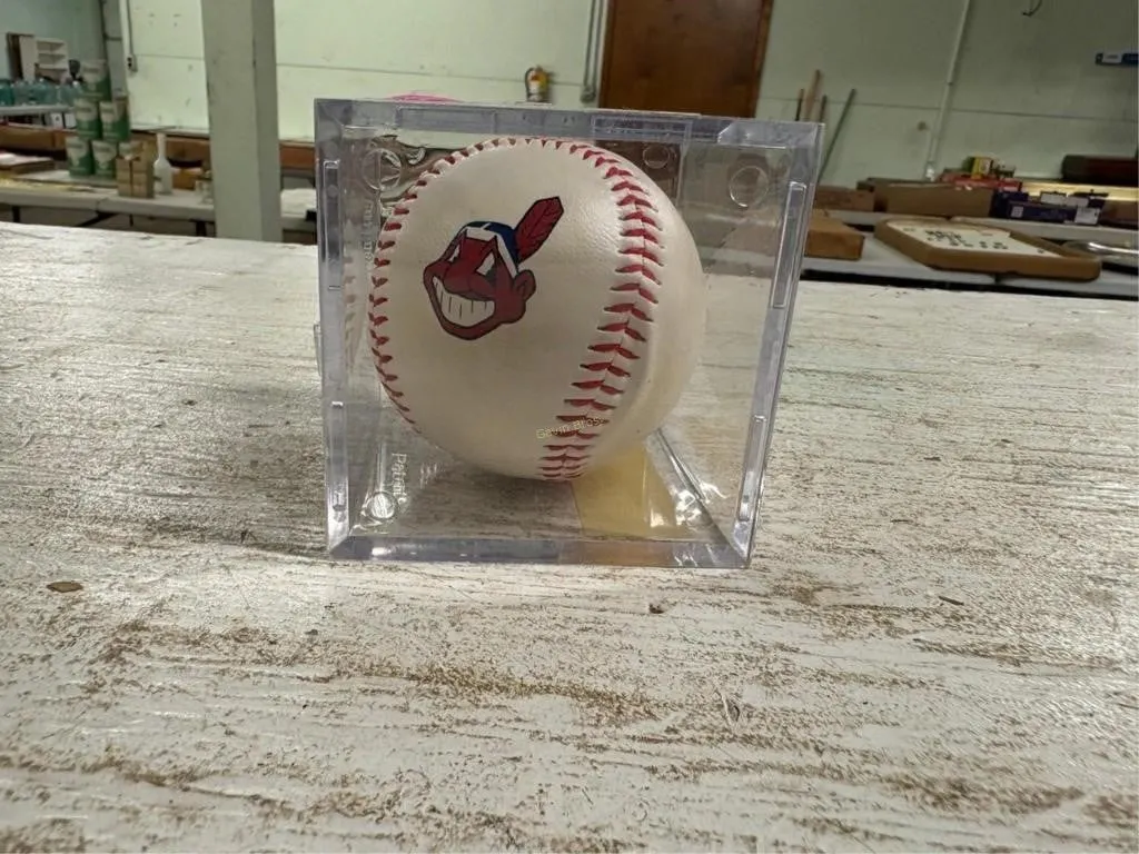 Cleveland Indians Signed Baseball