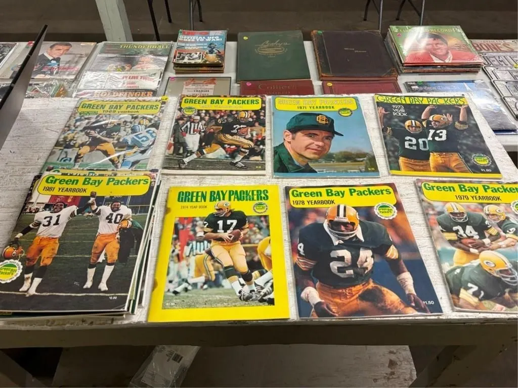 Greenbay Packers Yearbooks