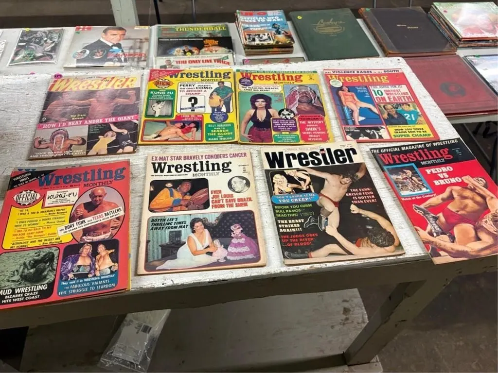 Vintage Wrestling Magazines