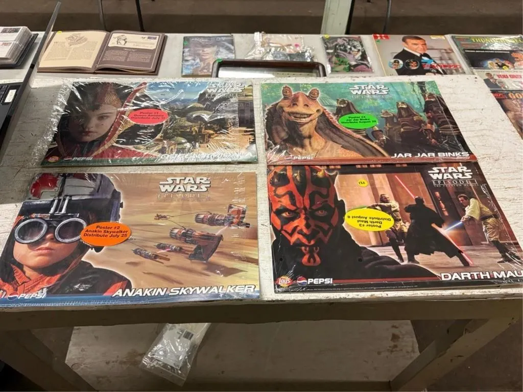 Star Wars Pepsi/Lays Paper Advertisements