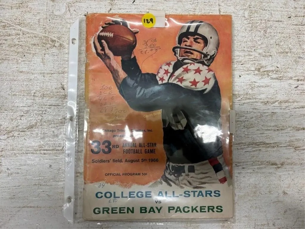 1966 Greenbay Packers vs College All-Stars