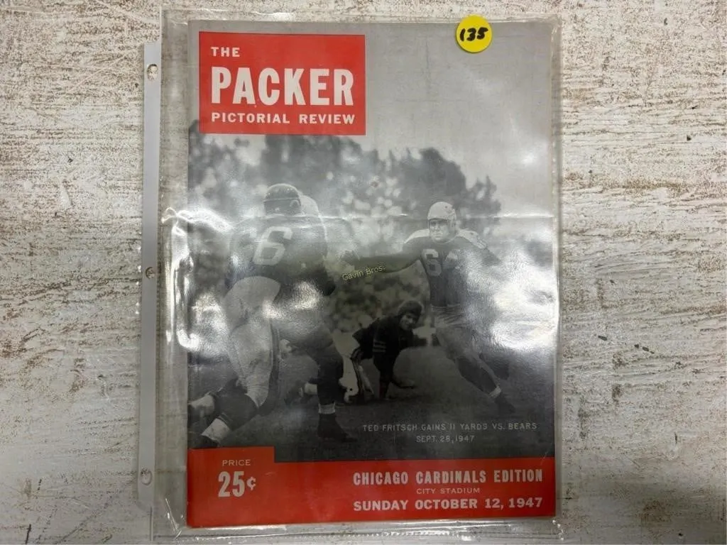 The Packer Pictorial Review 1947 Magazine