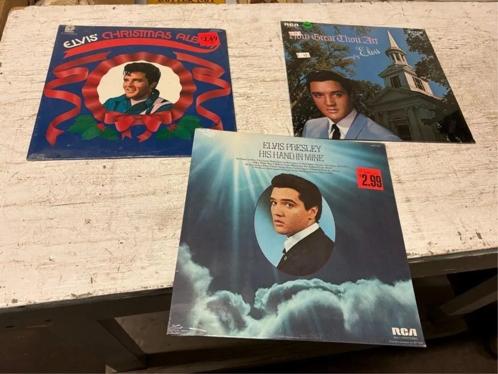 (3) Elvis Records