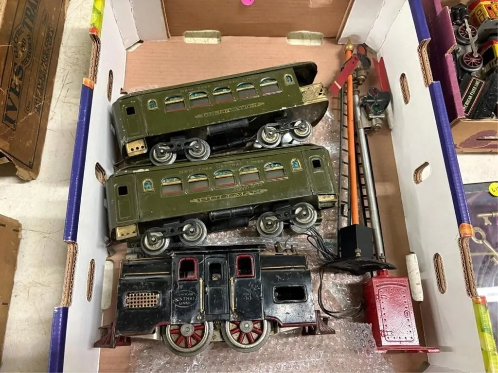 Toy Trains & Stop Lights