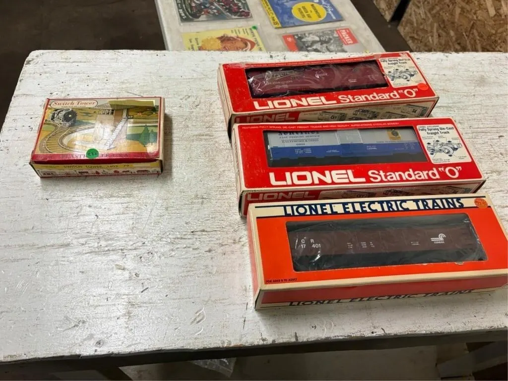 Lionel Trains & Switch tower