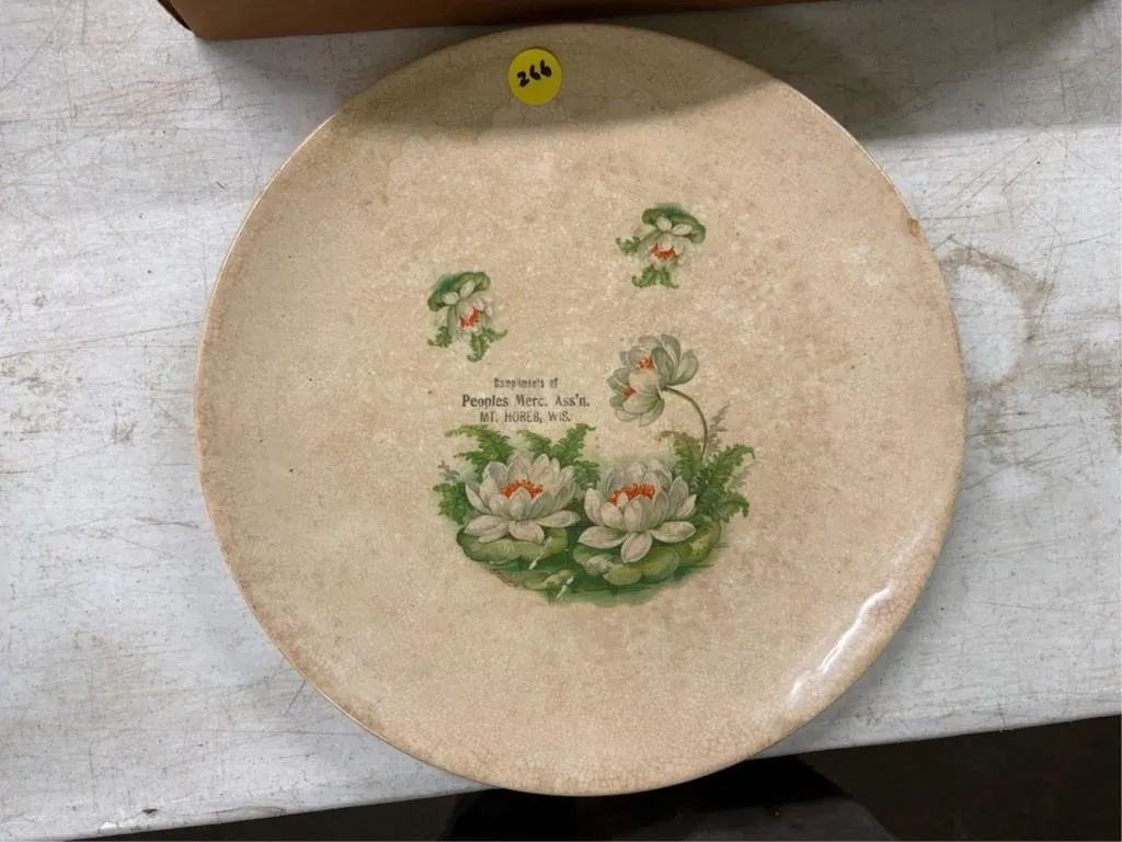 Mt.Horeb WI Advertisement Plate