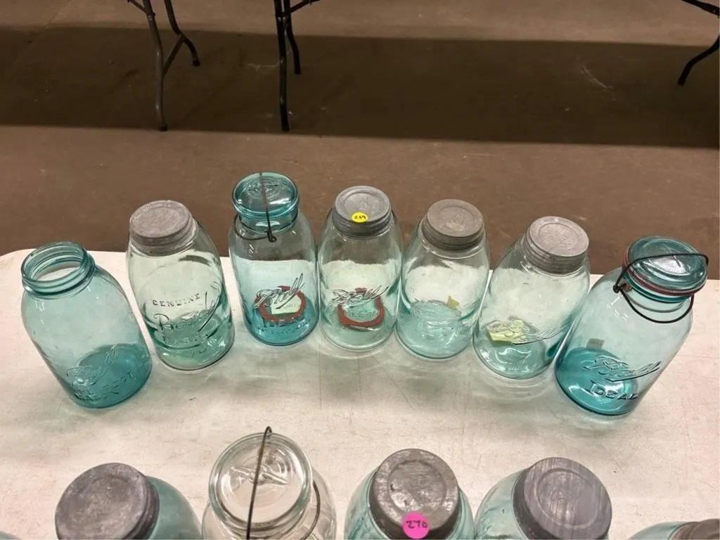Ball Jars & (1) Mason