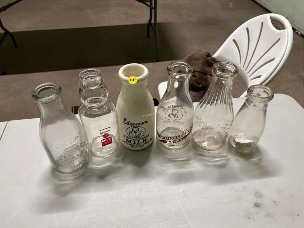 Misc Milk bottles