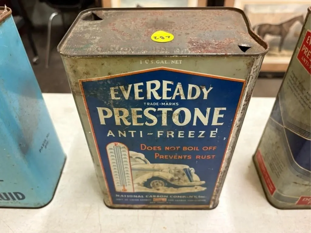 Eveready Prestone Anti-Freeze Can