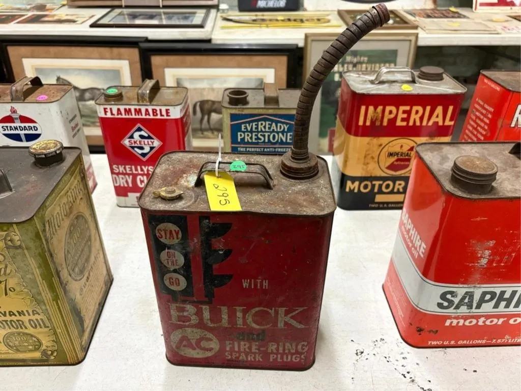 Buick & Fire-ring Gas Can