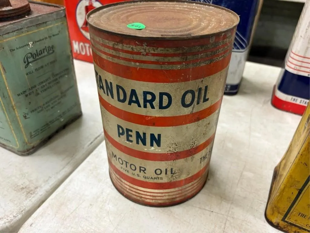 Standard Oil Penn Motor Oil Can
