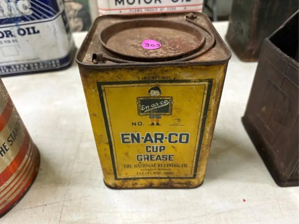 En-Ar-Co Cup Grease Can