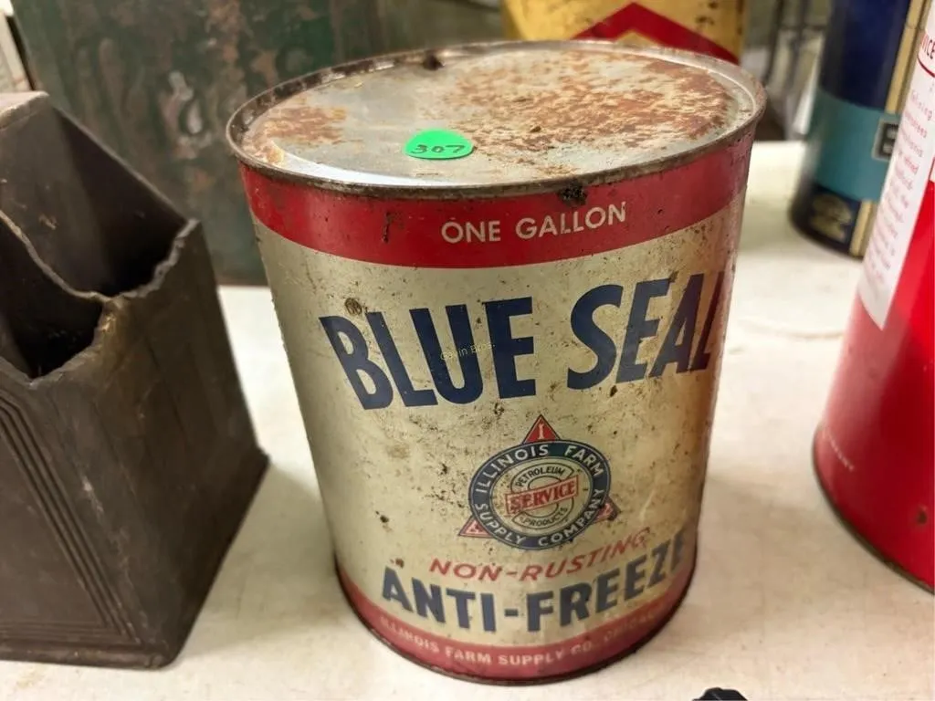 Blue Seal Anti-Freeze Can