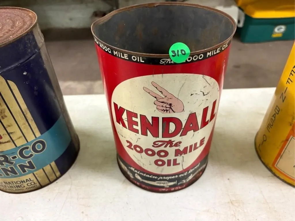 Kendall Oil Can